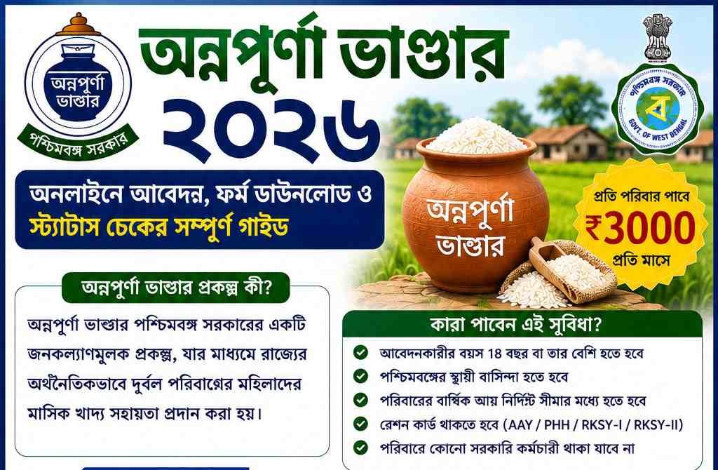 Annapurna Bhandar 2026: Apply Online, Form Download, and Status Check