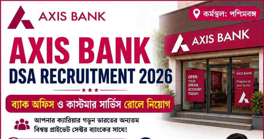 Axis Bank DSA Recruitment 2026