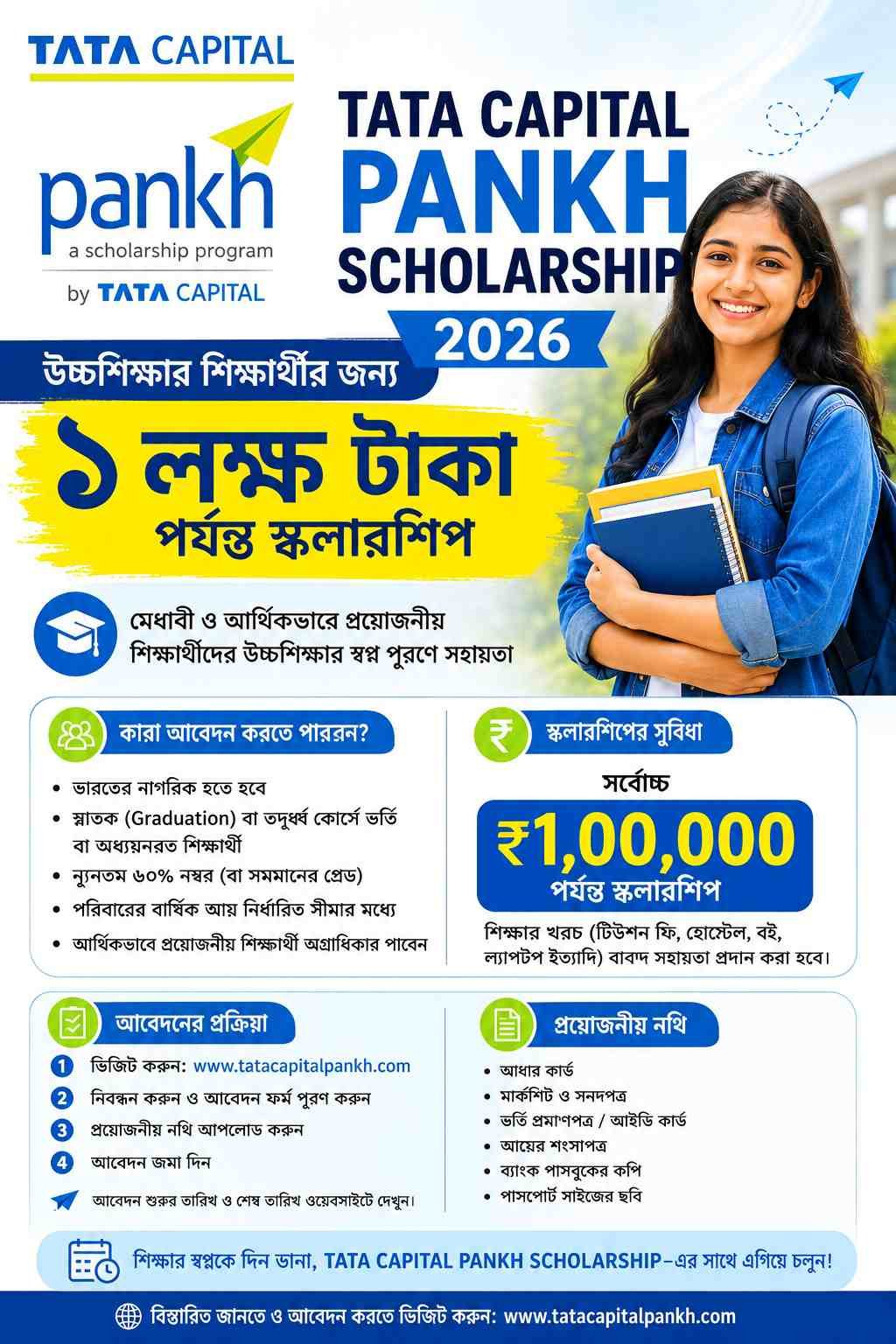 TATA Capital Pankh Scholarship 2026