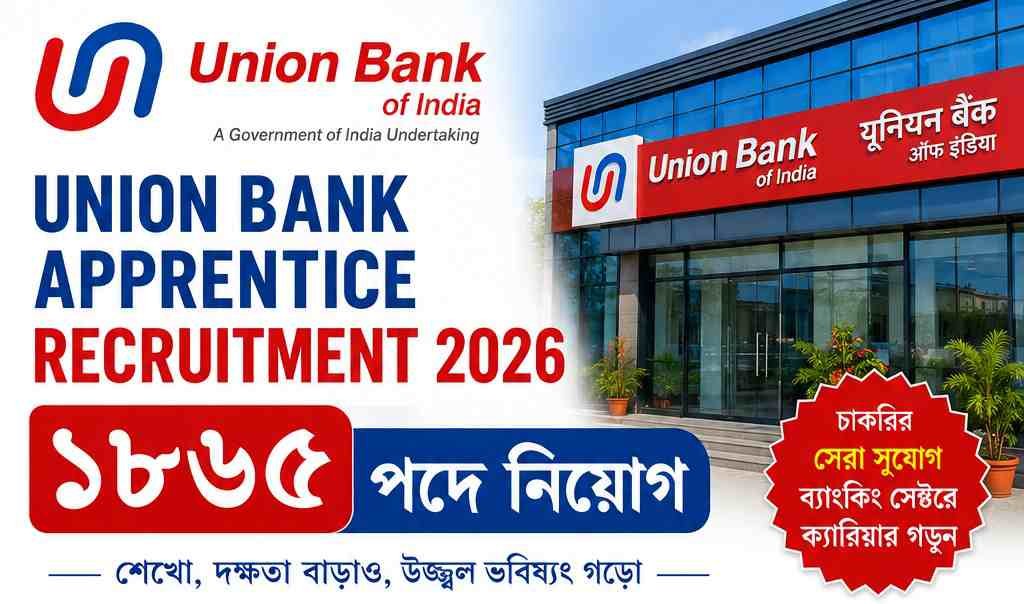 Union Bank Apprentice Recruitment 2026