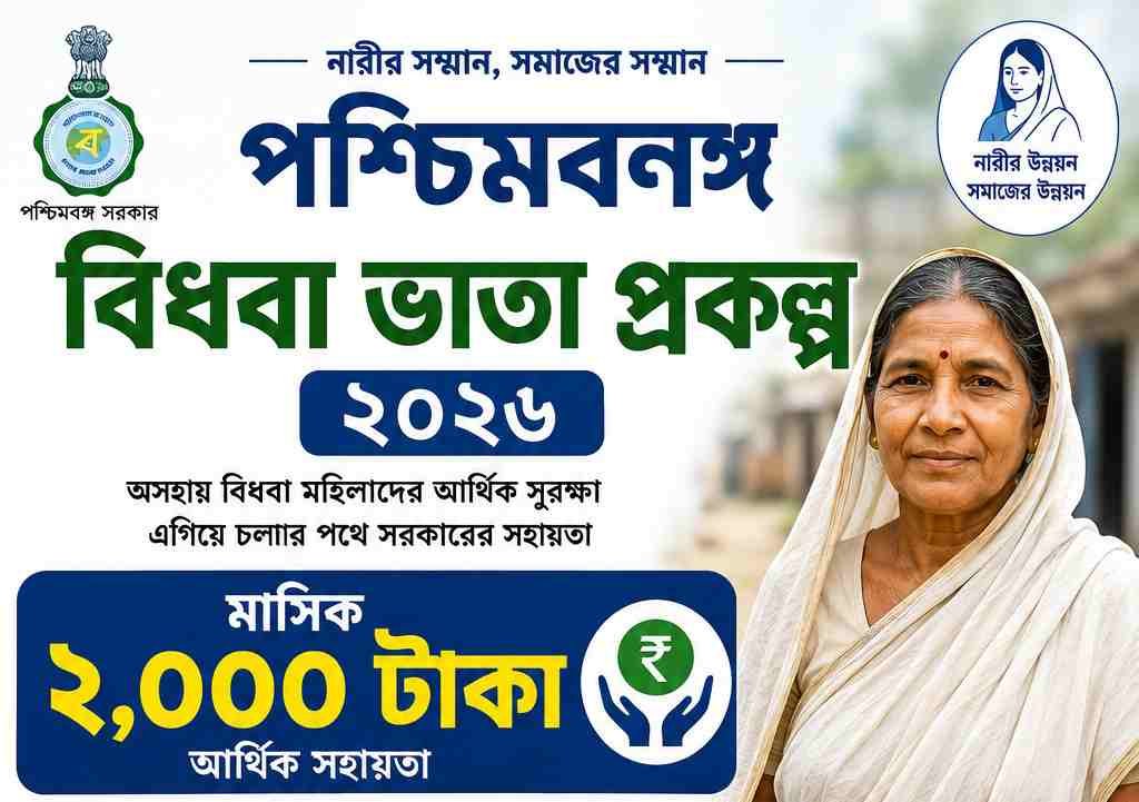 West Bengal Bidhaba Bhata Prakalpa 2026