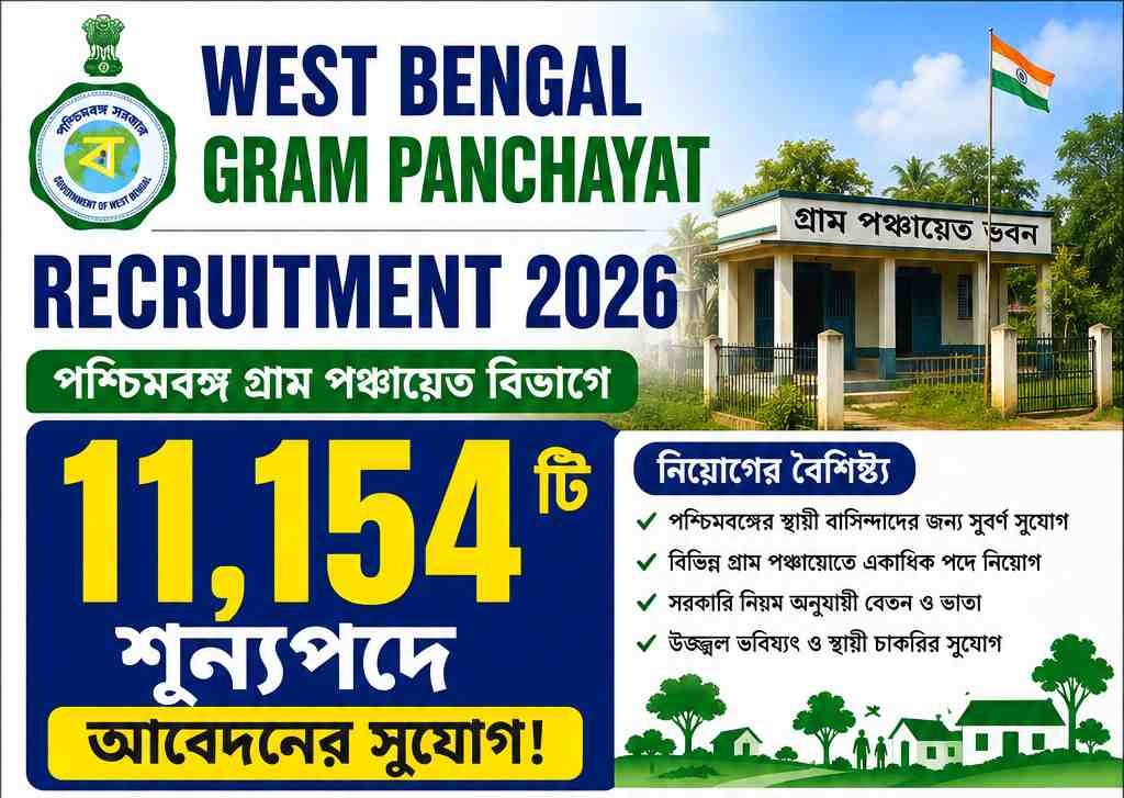 West Bengal Gram Panchayat Recruitment 2026
