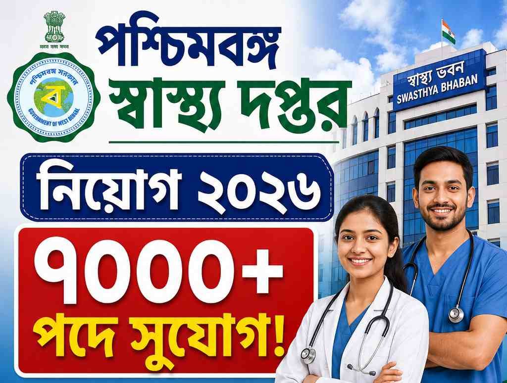 West Bengal Health Department Recruitment 2026