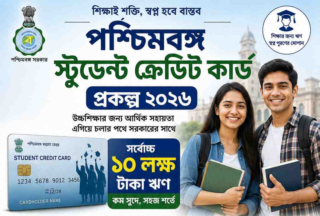 West Bengal Student Credit Card Prakalpa 2026